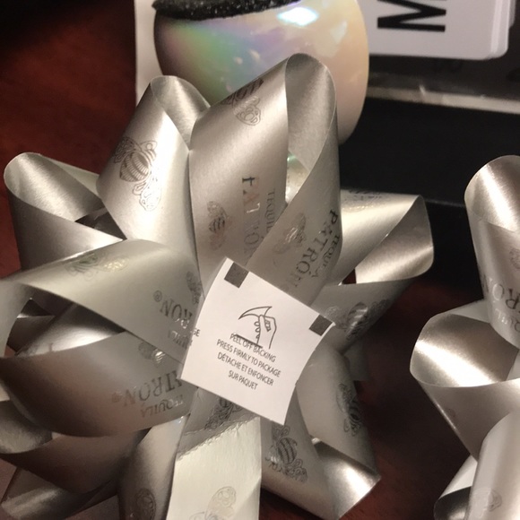 COPY - Set of 3 Patron Tequila Silver Gift Bows 4 1/2" - Picture 8 of 8